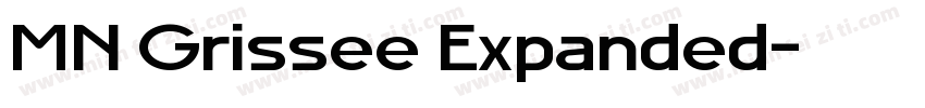 MN Grissee Expanded字体转换
